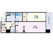 プレサンス松屋町駅前デュオの間取り画像
