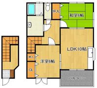 アムール愛宕の間取り画像