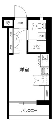 サポーレ阿佐谷の間取り画像
