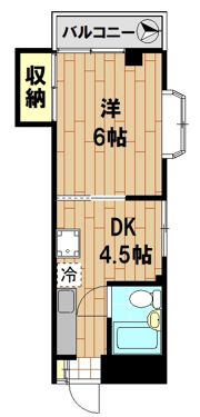 グレースハイツの間取り画像