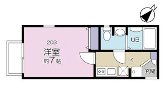 ステラ星川の間取り画像