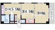 パレルミエール神戸の間取り画像