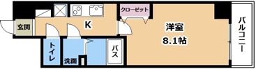 InnocentCourt石山駅前の間取り画像