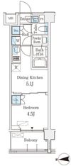 ベルファース品川大井町の間取り画像