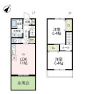 SOUTH CLAIREAの間取り画像