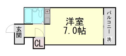 グレイス芦屋の間取り画像