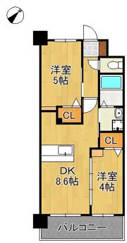 コンダクトレジデンスHIGUCHIMACHIの間取り画像