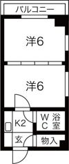 プリンセス今池の間取り画像