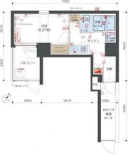 リヴシティ向島の間取り画像
