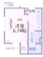 カインドネス蕨Ⅱの間取り画像