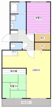 メローネINNの間取り画像