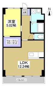 PIVOTマンション広沢の間取り画像