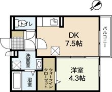ひまわりの間取り画像