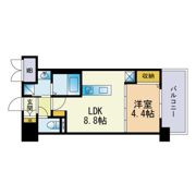 レトワール清水の間取り画像