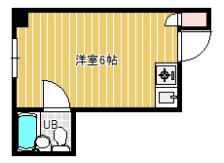 堀江グリーンハイツの間取り画像