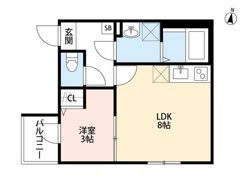 THE HOUSE 与野本町 Blancの間取り画像