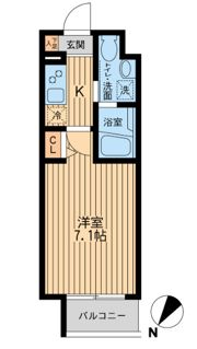 HF関内レジデンスの間取り画像