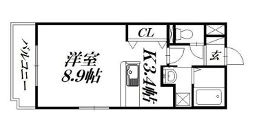 グランジャルダンの間取り画像