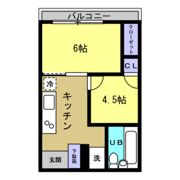 徳丸ハイツの間取り画像