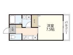 盛林レジデンスB棟の間取り画像