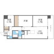 テン・フォーティの間取り画像