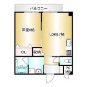 コンフォルタ楠葉の間取り画像