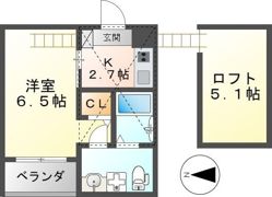 アネックス鶴舞の間取り画像