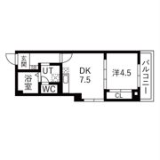 フィユフラッツ豊中末広町の間取り画像