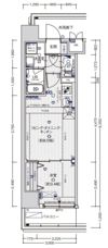 MAXIV大阪山坂の間取り画像