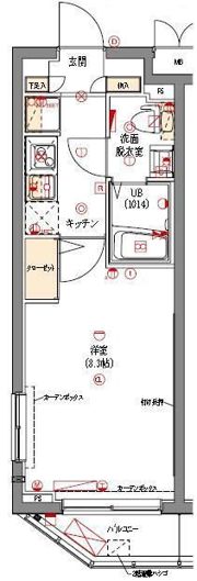 グロウワード東京ノース・アリビエの間取り画像