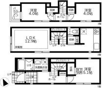 南長崎6-19-13戸建の間取り画像