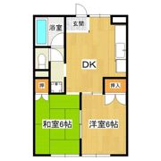 リベルテ翠川の間取り画像