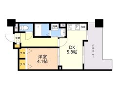 QREST博多東1の間取り画像