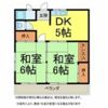 矢原アパートの間取り画像