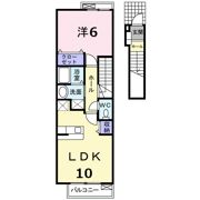 アビタシオンAの間取り画像