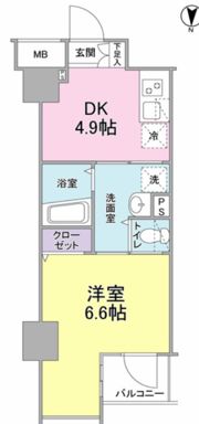 W723の間取り画像
