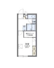 レオパレスセジュールの間取り画像