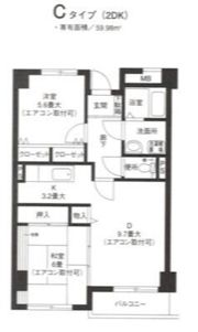 ヒルサイド森の間取り画像