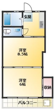 野田ビルの間取り画像