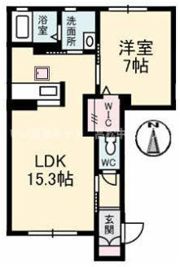 プロヌーブ三条の間取り画像