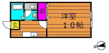 片島サンプラザの間取り画像