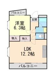 グランディア篠原本町の間取り画像