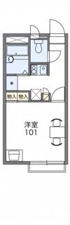 レオパレスマルミの間取り画像