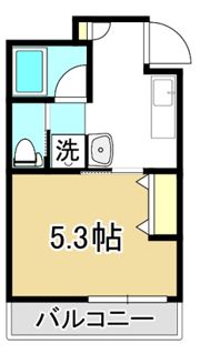 キャンパスシティ正門前Ⅰの間取り画像