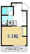 キャンパスシティ正門前Ⅰの間取り画像