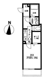カーサポトロの間取り画像