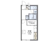 レオパレスアークハイツⅡの間取り画像