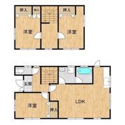 上原住宅の間取り画像