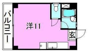 オックスフォードサーカス松山市駅IIの間取り画像