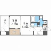 セレニテ江坂ルフレの間取り画像